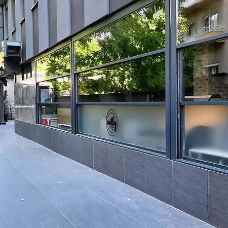 Industrial Penthouse With Panoramic Views By Parkside Boutique Appartement Skopje