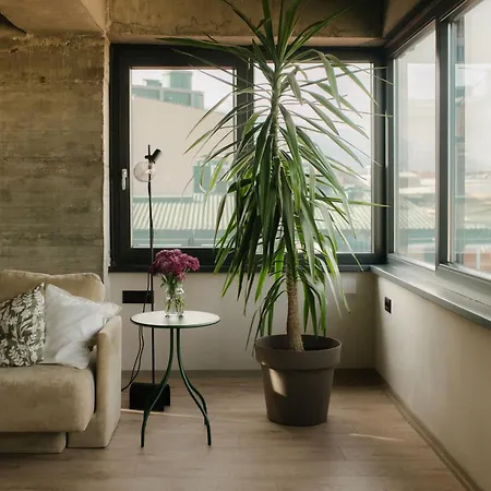 Industrial Penthouse With Panoramic Views By Parkside Boutique Skopje