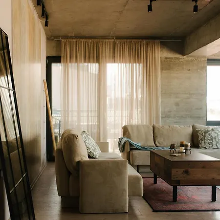 Industrial Penthouse With Panoramic Views By Parkside Boutique