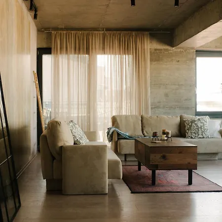 Industrial Penthouse With Panoramic Views By Parkside Boutique Apartment