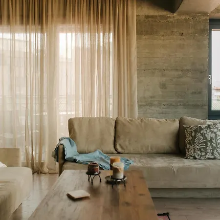 Industrial Penthouse With Panoramic Views By Parkside Boutique Apartment Skopje