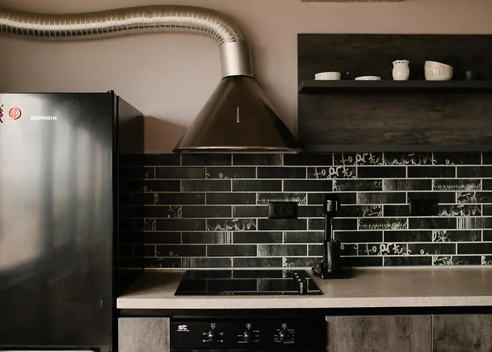 Apartment Industrial Penthouse With Panoramic Views By Parkside Boutique Skopje