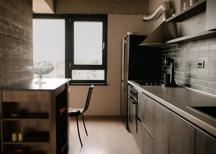 Apartment Industrial Penthouse With Panoramic Views By Parkside Boutique