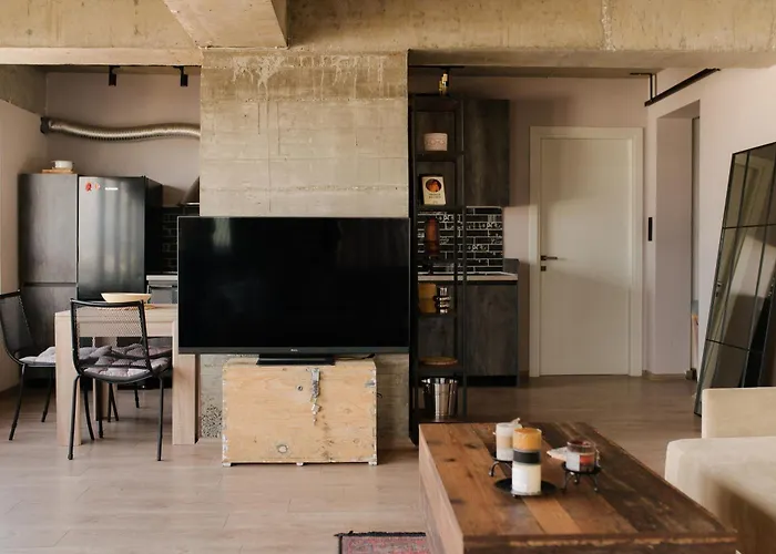 Industrial Penthouse With Panoramic Views By Parkside Boutique * Skopje