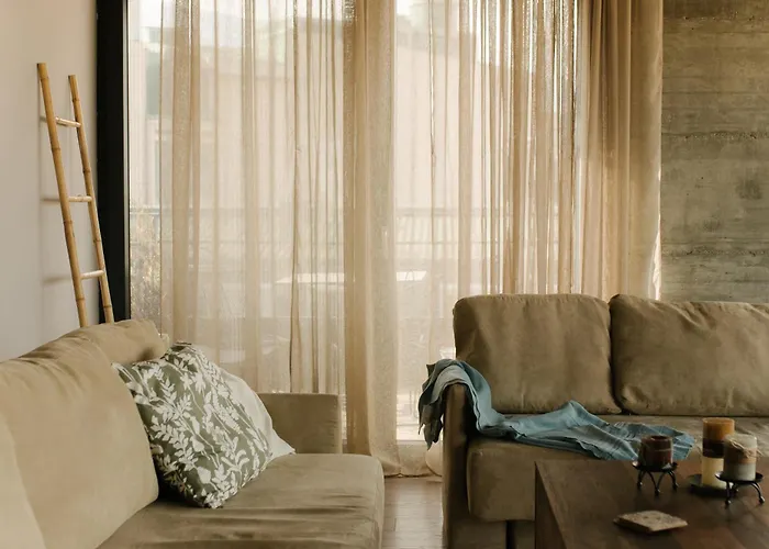 Industrial Penthouse With Panoramic Views By Parkside Boutique Apartment Skopje